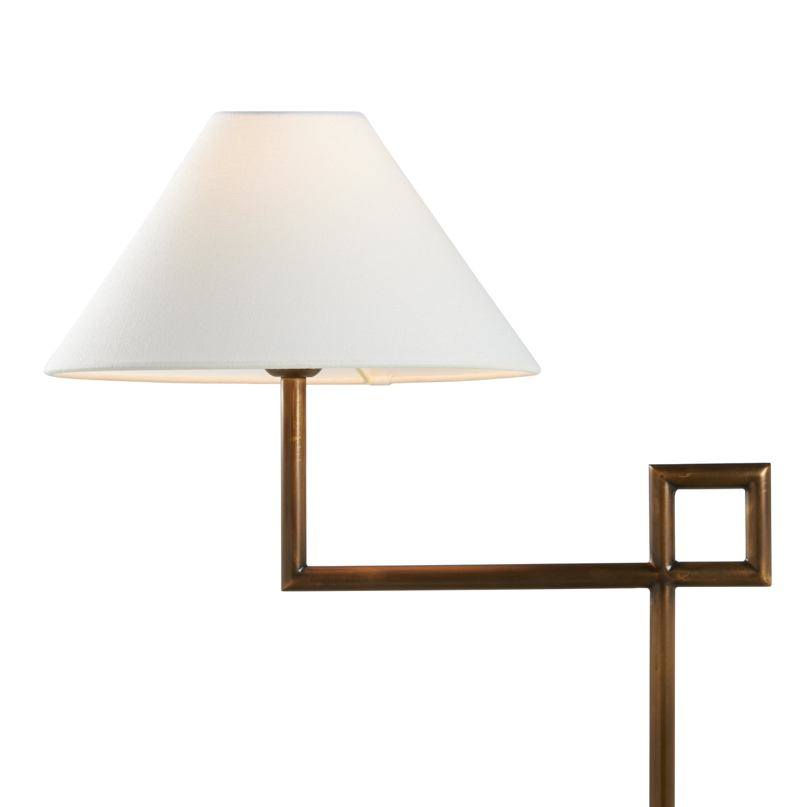 St. Dunstan Floor Lamp - Aged Brass