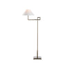 St. Dunstan Floor Lamp - Polished Nickel