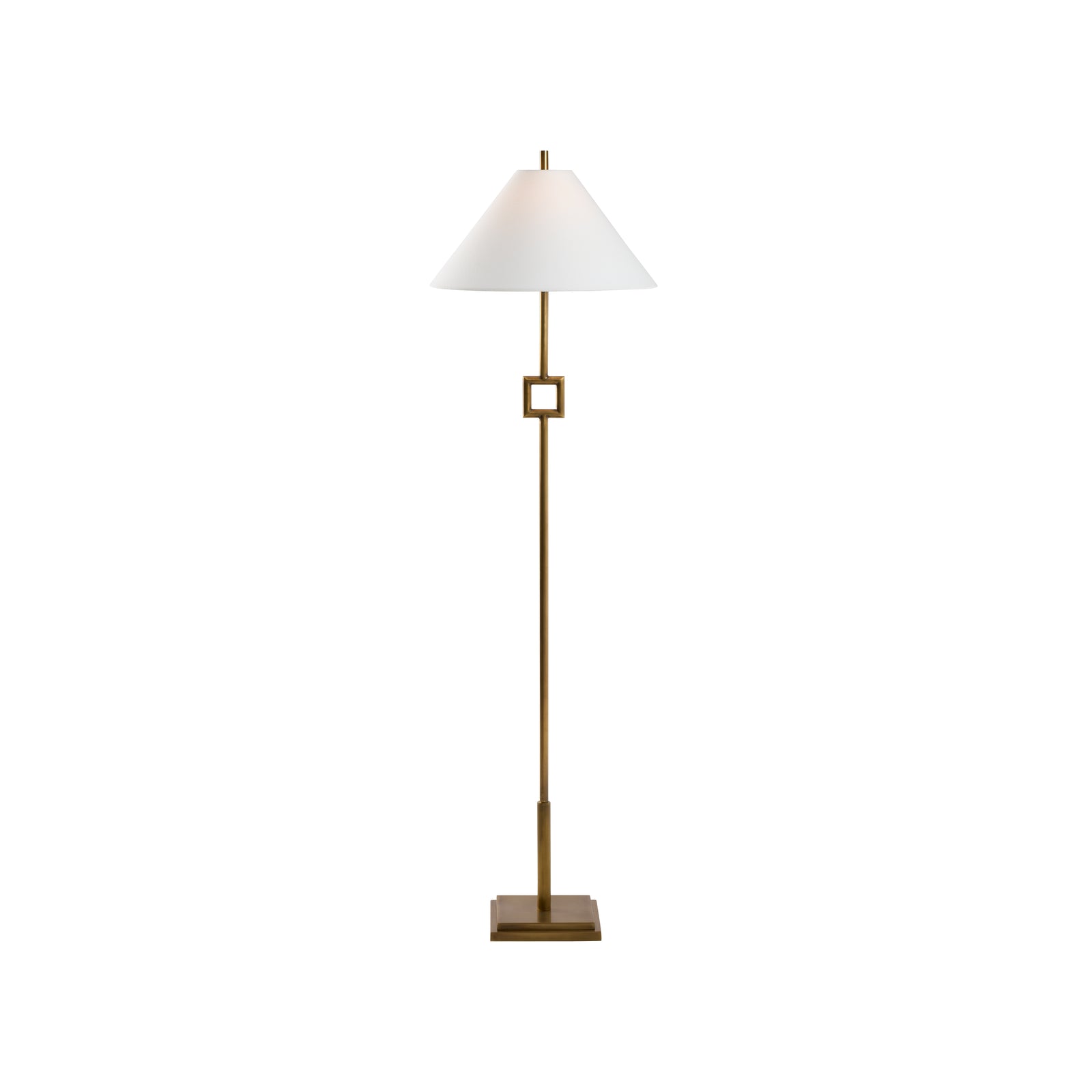 Overhill Floor Lamp - Aged Brass