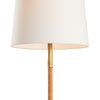 Amelia Rattan Lamp - Aged Brass