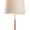 Amelia Rattan Lamp - White