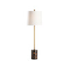 Lambeth Table Lamp-Brown  Marble