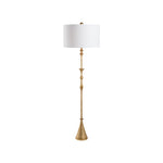 Gia Floor Lamp - Textured Gilt