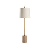 Lambeth Table Lamp-Travertine