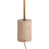 Lambeth Table Lamp-Travertine