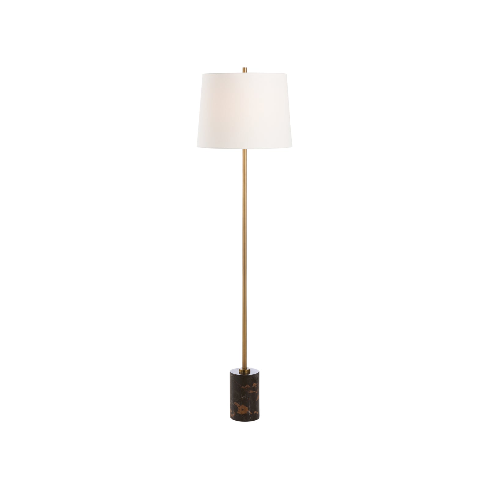 Lambeth Floor Lamp - Brown Marble