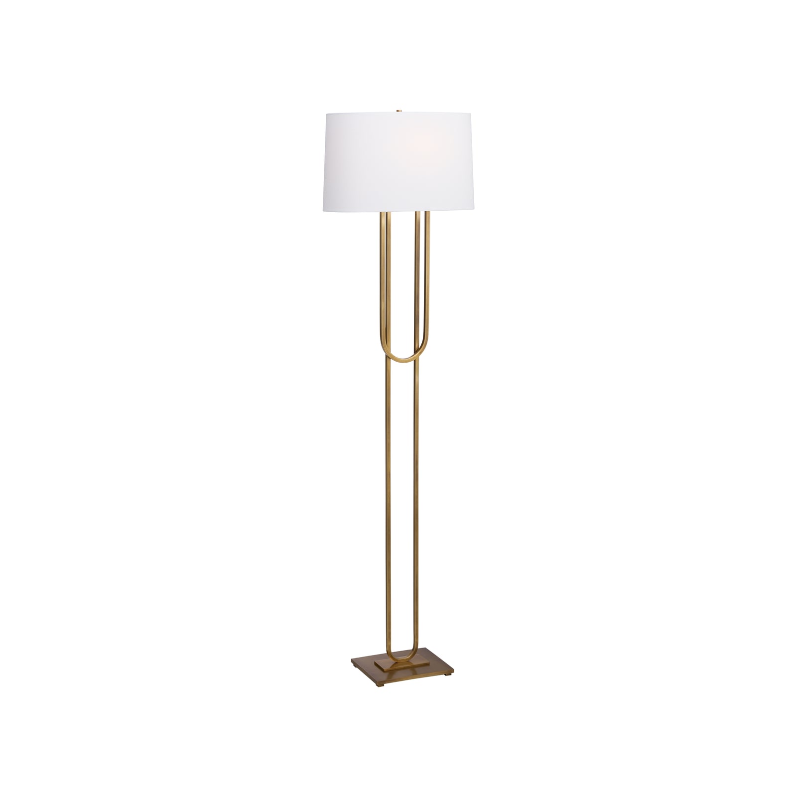 Odeon Floor Lamp - Aged Brass