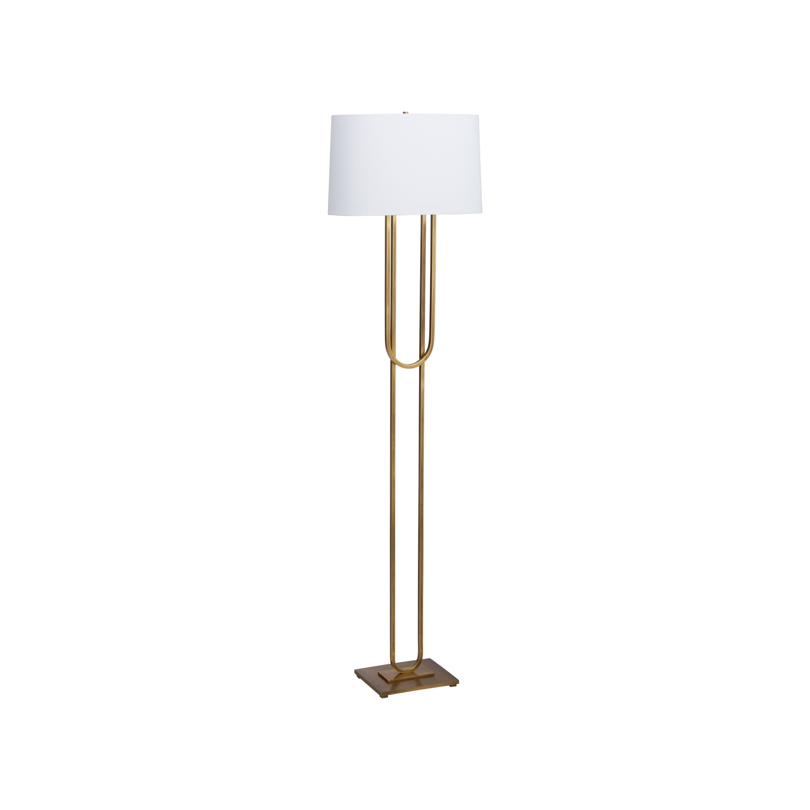 Odeon Floor Lamp - Aged Brass