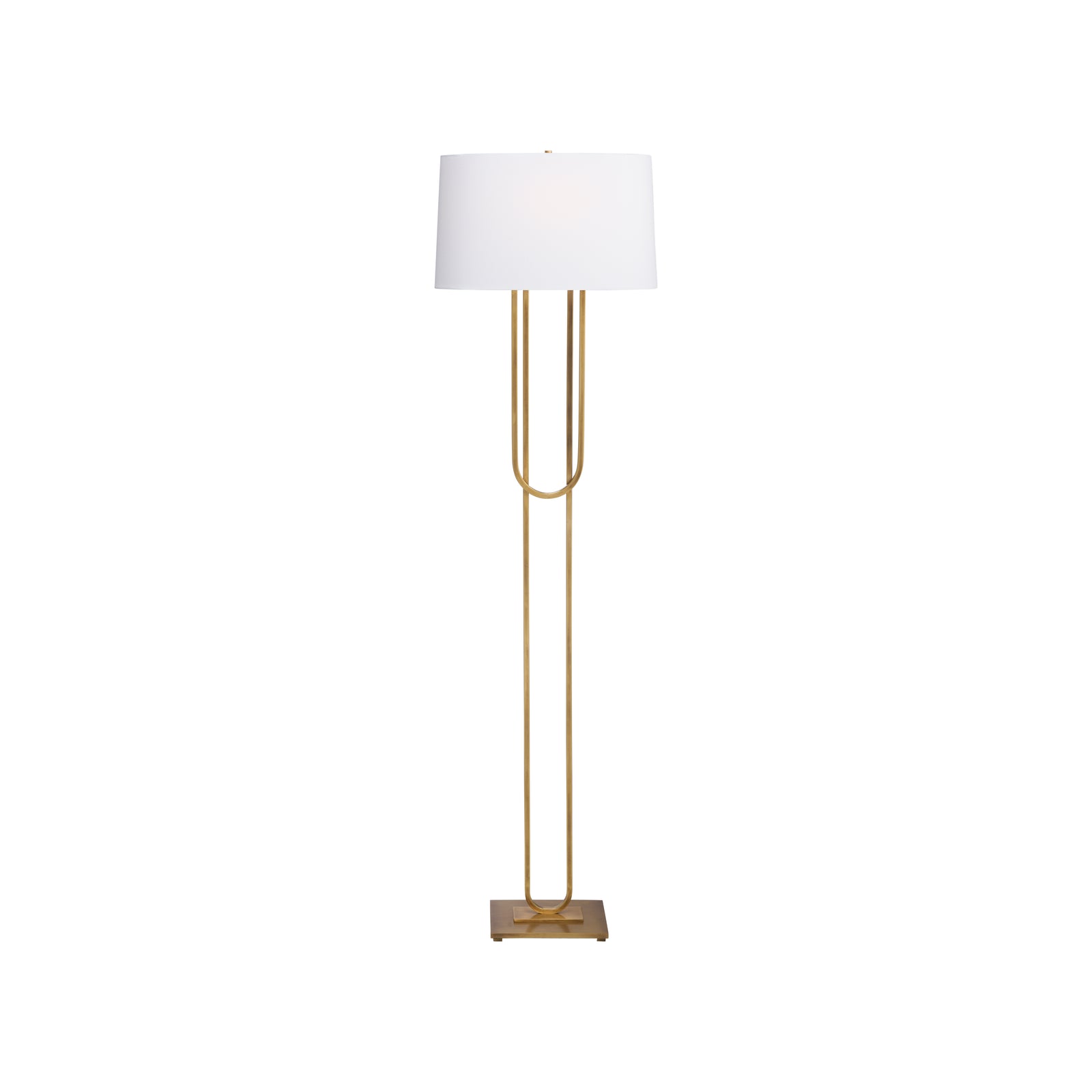 Odeon Floor Lamp - Aged Brass