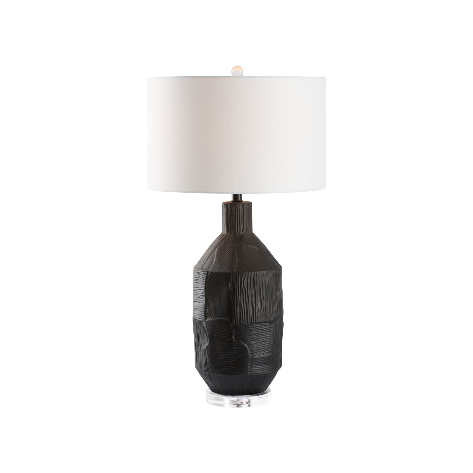Furrow Lamp - Black