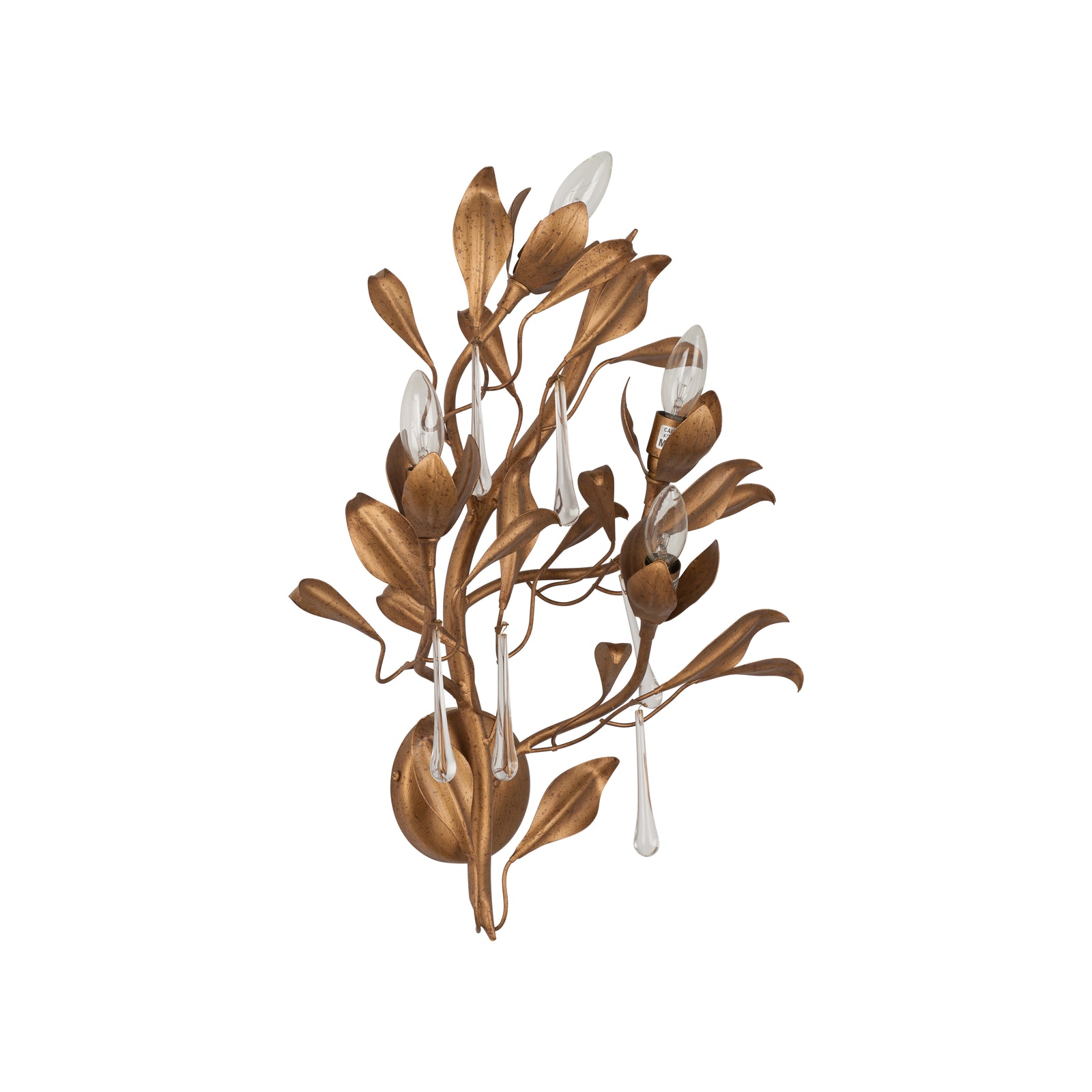 Bay Laurel Sconce - Left Facing