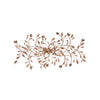 Bay Laurel Leaf Crystal Chandelier