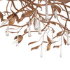 Bay Laurel Leaf Crystal Chandelier