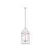 Quatrefoil Lantern - White
