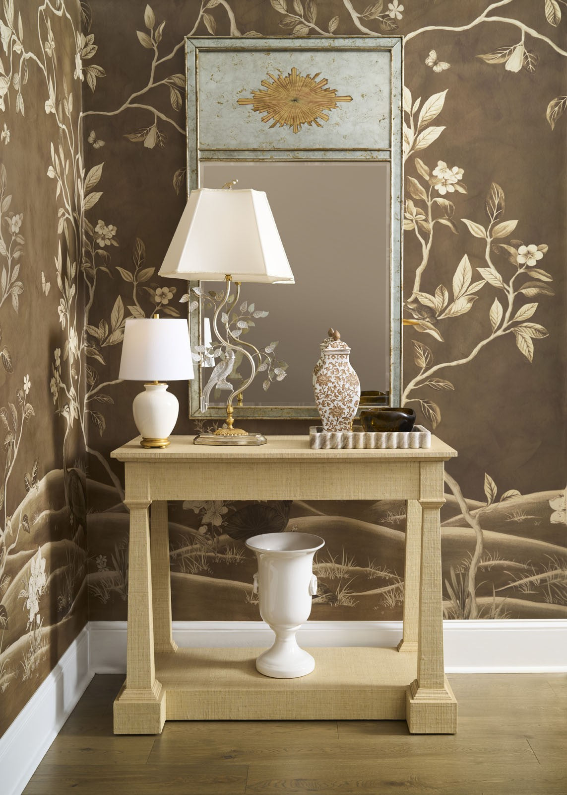Crystal Bird Lamp - Left