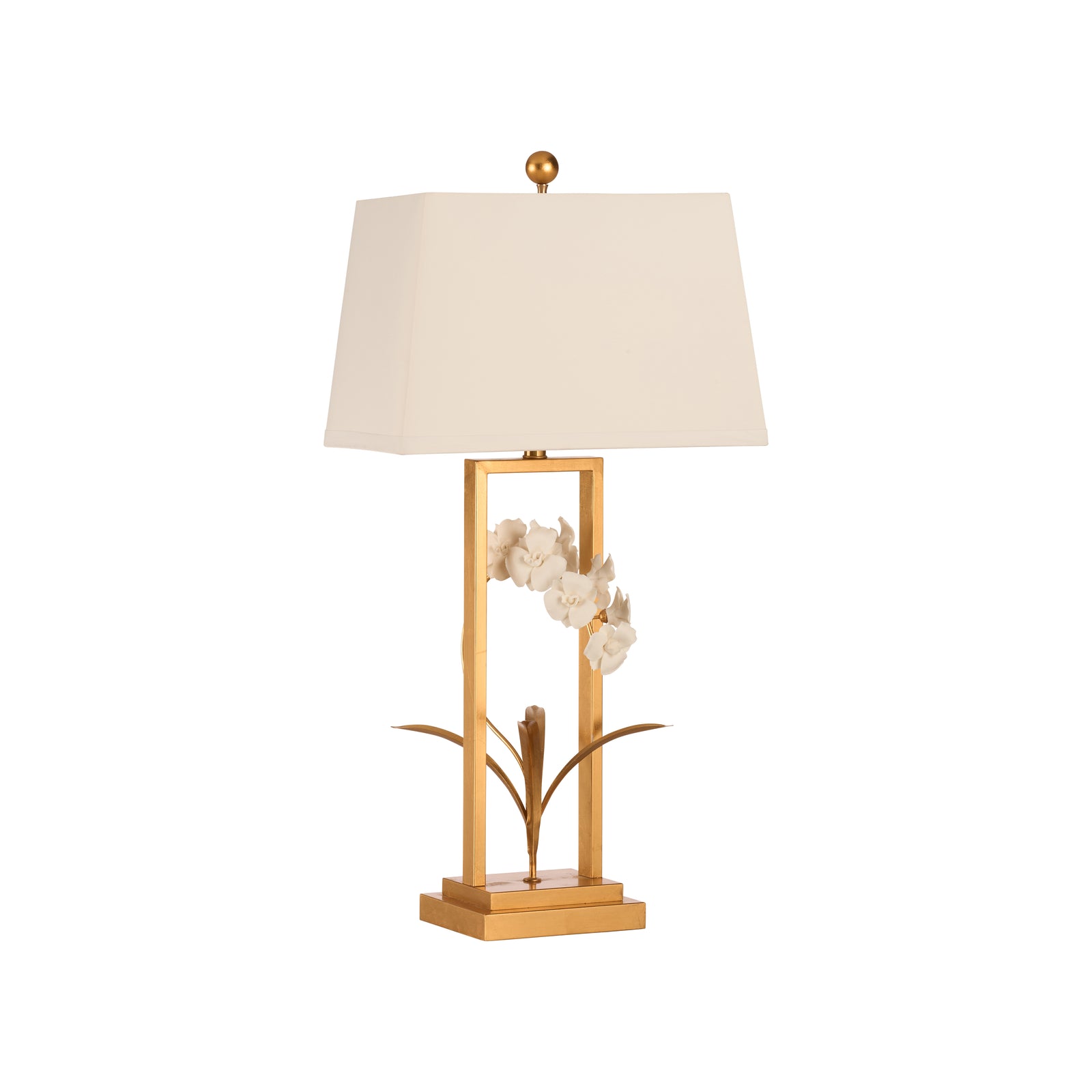 Cain Orchid Lamp