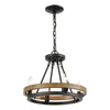 Ramsey 16'' Wide 4-Light Chandelier - Matte Black