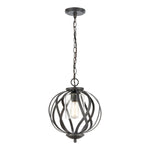 Daisy 12'' Wide 1-Light Pendant - Midnight Bronze