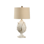 Small Cream Artichoke Lamp