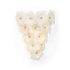 Glass Flower Wall Sconce