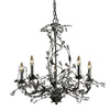 Circeo 27'' Wide 5-Light Chandelier - Deep Rust