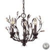 Circeo 16'' Wide 3-Light Chandelier - Deep Rust