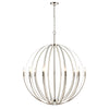 Rotunde 38'' Wide 10-Light Chandelier - Matte White