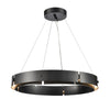 Fogelberg 26'' Wide Integrated LED Pendant - Matte Black