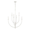 Continuance 30'' Wide 6-Light Chandelier - White Coral