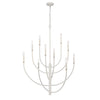 Continuance 42'' Wide 10-Light Chandelier - White Coral