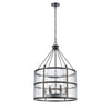 Solace 24'' Wide 6-Light Chandelier - Matte Black