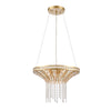 Fantania 18'' Wide 4-Light Chandelier - Champagne Gold