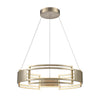 Fashionista 24'' Wide Integrated LED Chandelier - Bronze