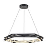 Catana 32'' Wide 1-Light Chandelier - Matte Black - Includes LED Bulb