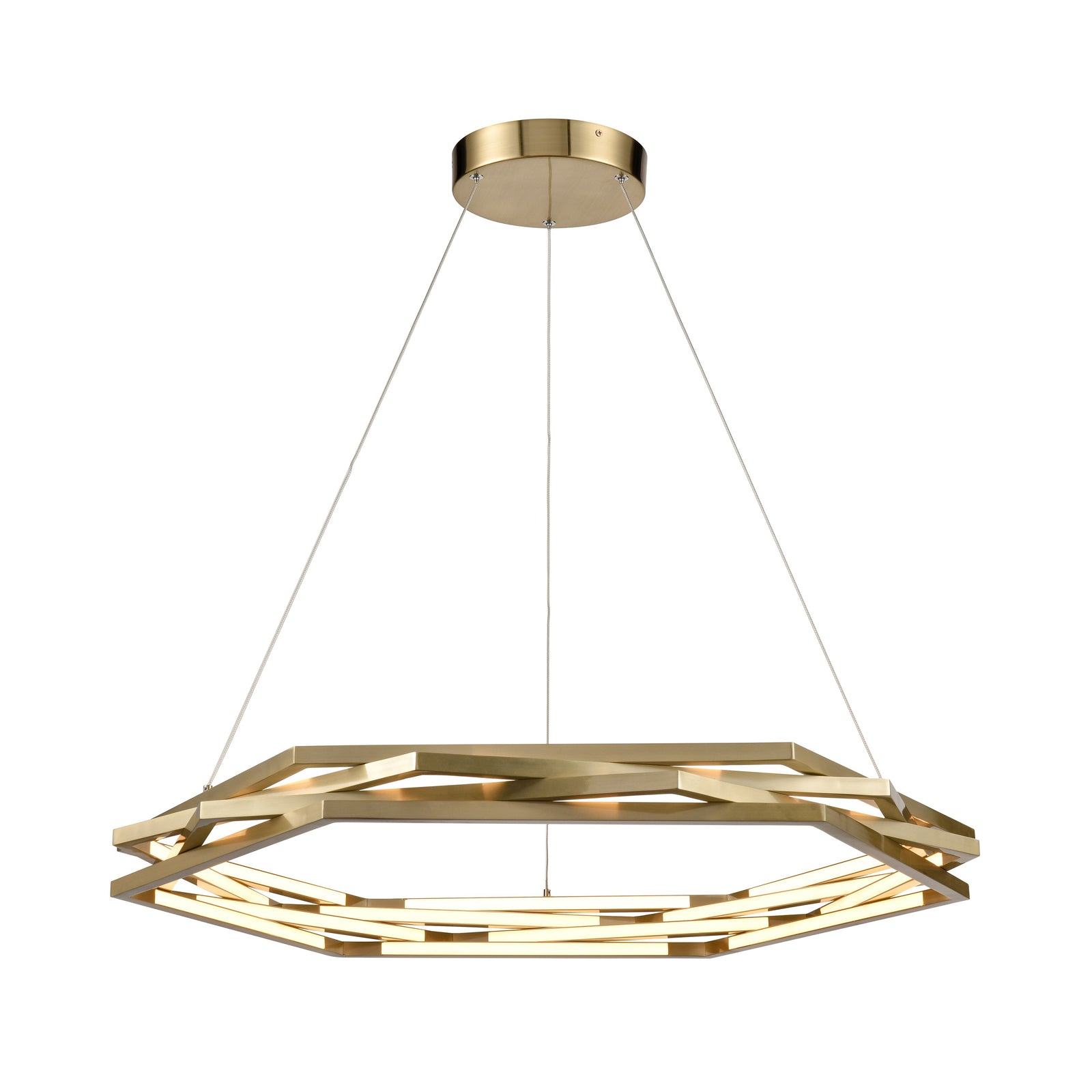 Catana 32'' Wide 1-Light Chandelier - Bronze - Includes LED Bulb