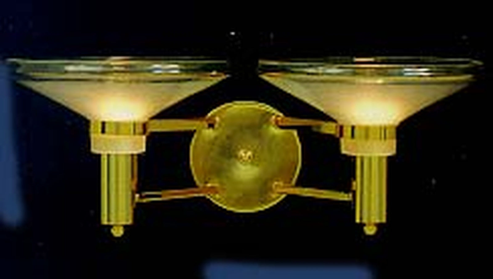European Crafted 8'' High 2-Light Sconce - Gold