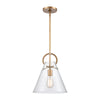 Gabby 11'' Wide 1-Light Mini Pendant - Brass