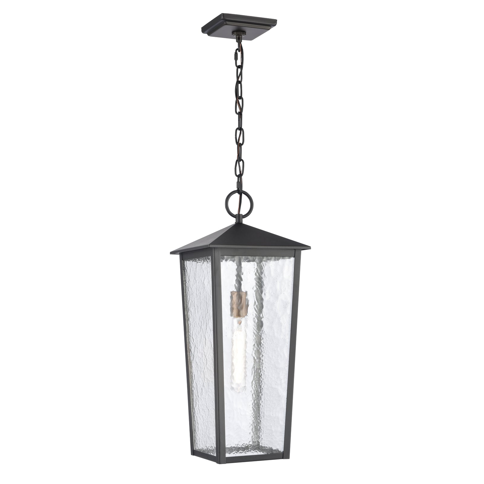 Marquis 9'' Wide 1-Light Outdoor Pendant - Matte Black