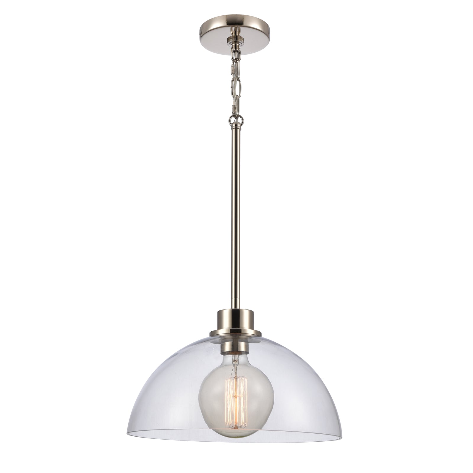 Julian 14'' Wide 1-Light Pendant - Polished Nickel