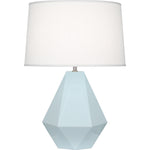 Baby Blue Delta Table Lamp