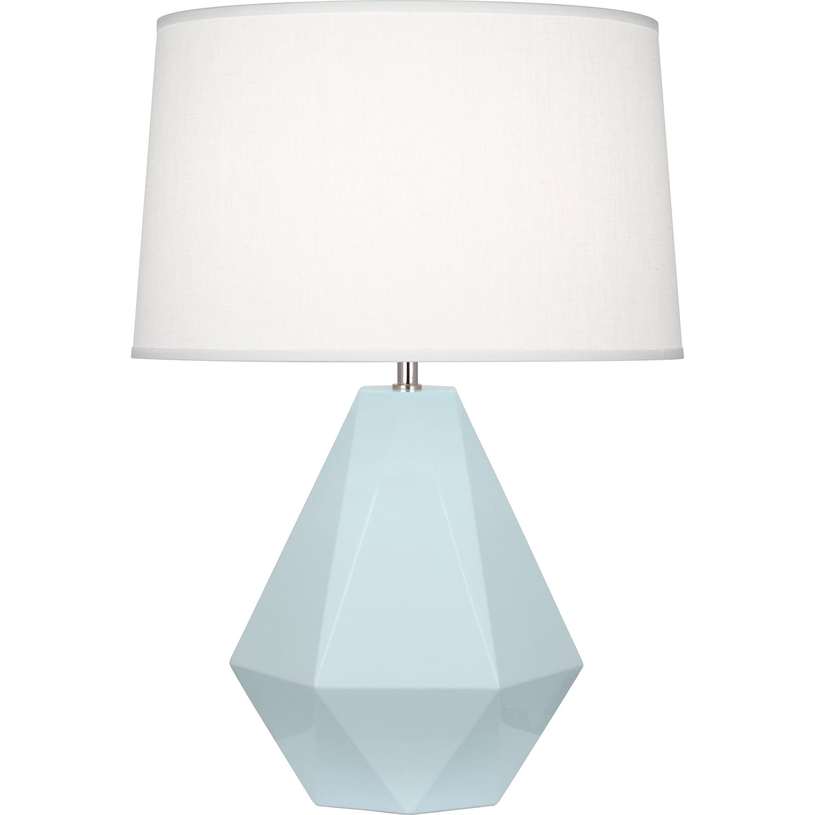 Baby Blue Delta Table Lamp