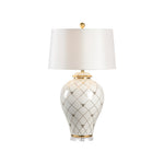 Ginger Jar Lamp - White