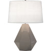Smokey Taupe Delta Table Lamp