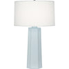 Baby Blue Mason Table Lamp