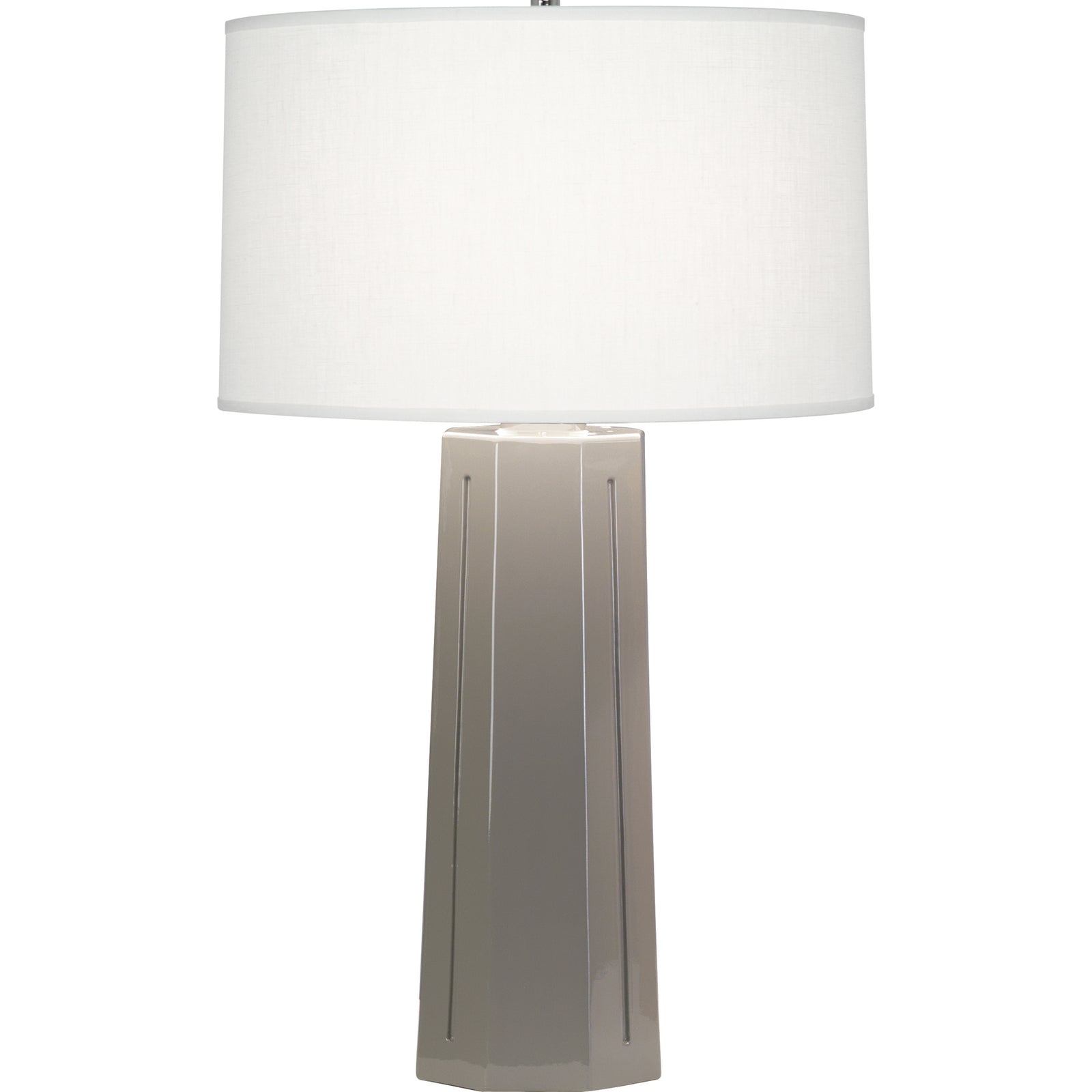 Smokey Taupe Mason Table Lamp