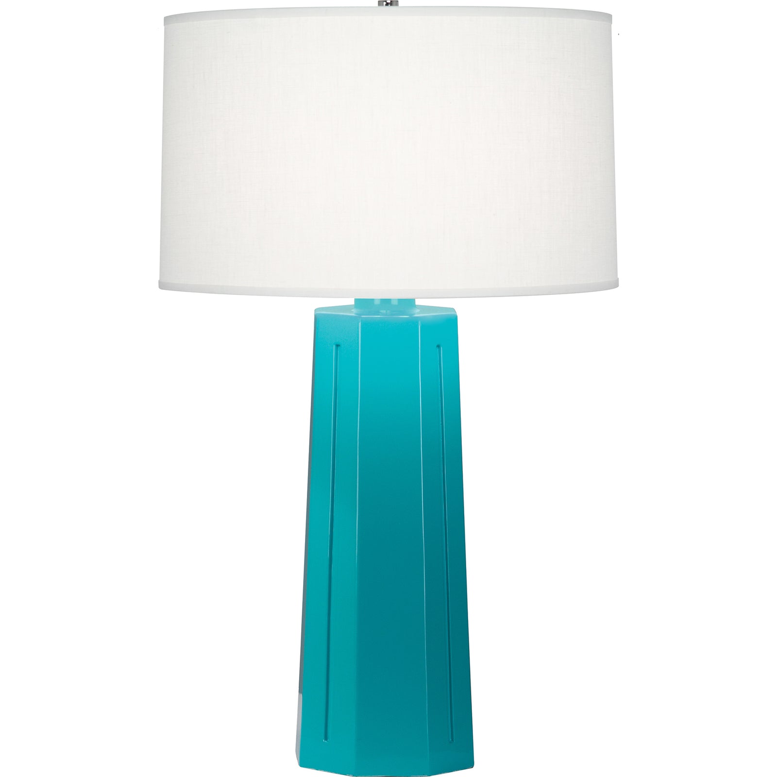 Egg Blue Mason Table Lamp