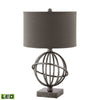Lichfield 25.25'' High 1-Light Table Lamp - Pewter - Includes LED Bulb
