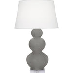 Smokey Taupe Small Double Gourd Accent Lamp