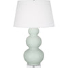 Celadon Double Gourd Table Lamp
