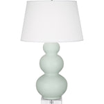 Celadon Double Gourd Table Lamp
